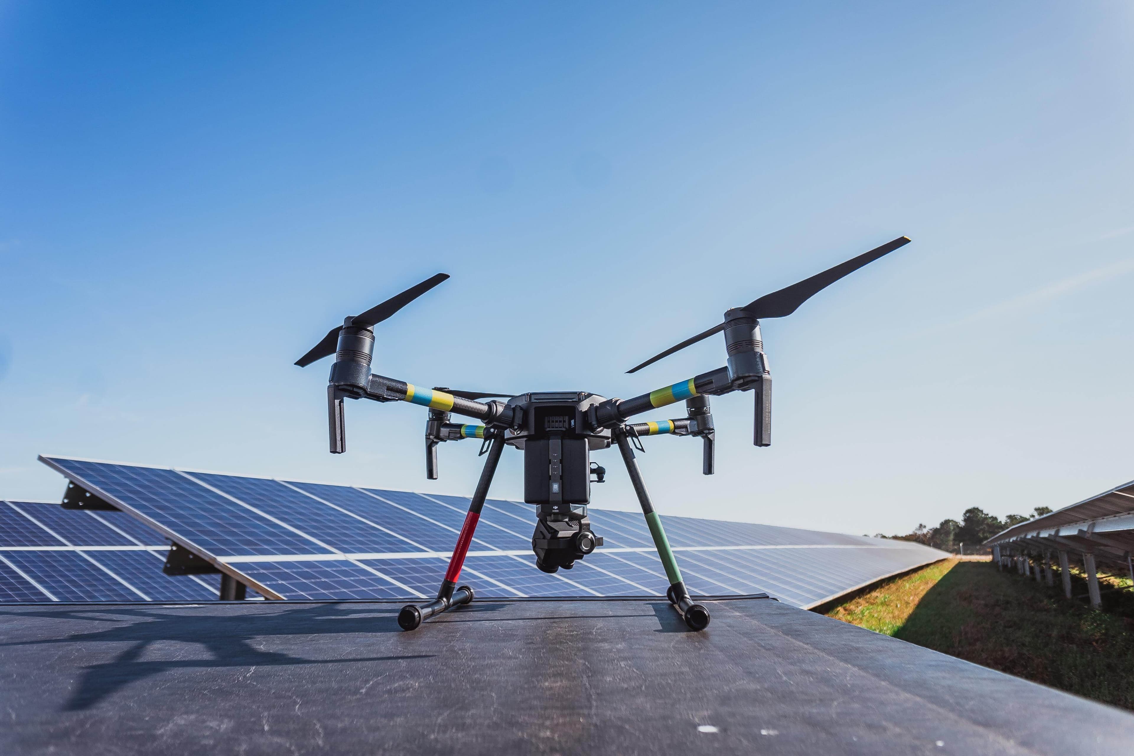 Termal test drone görseli